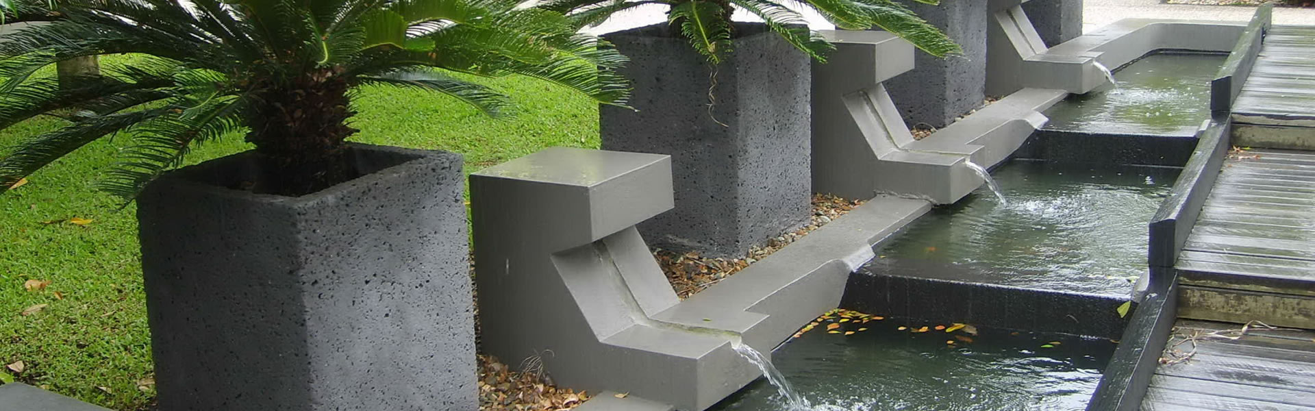 Lava Stone Fountain
