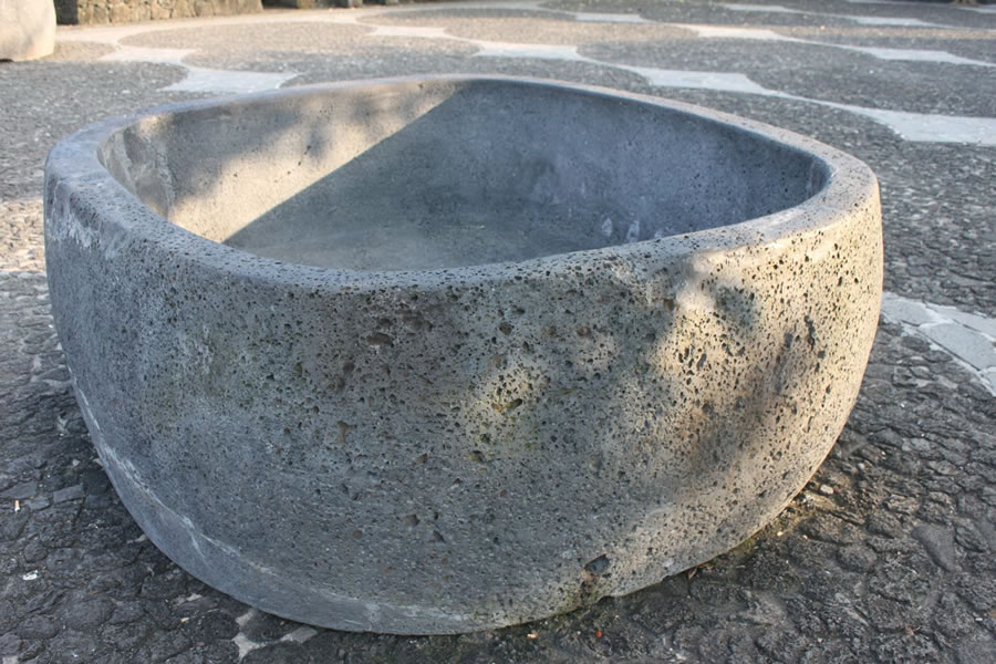 lava stone big basin