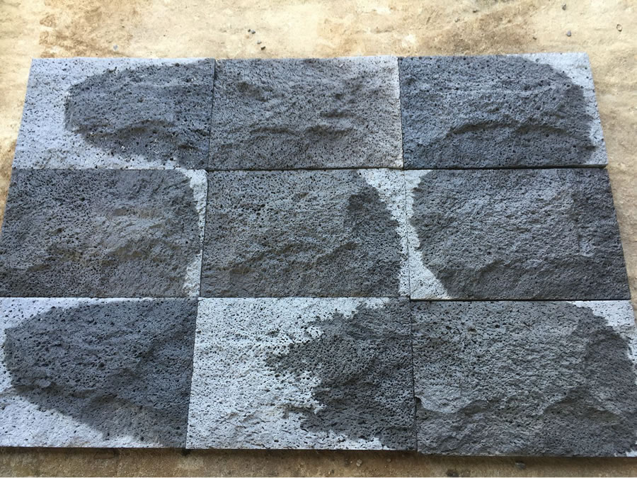 lava stone mush-room suface