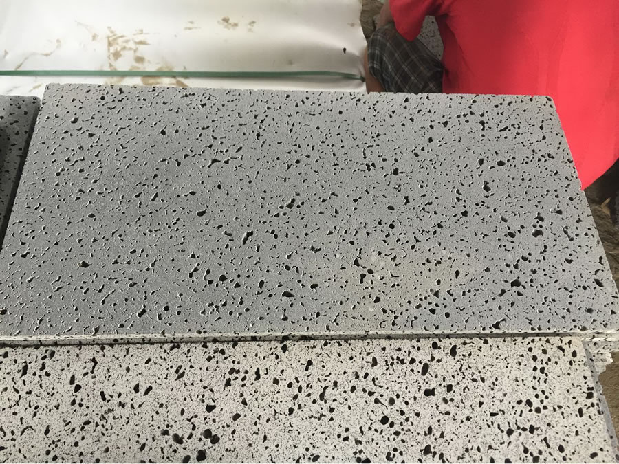 Lava stone thin tile