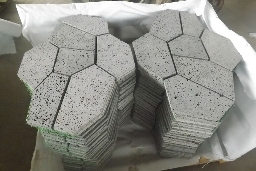 irregular paver for lava stone