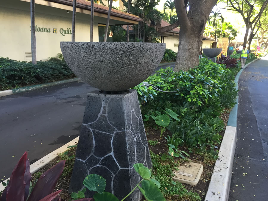 lava rock bowl